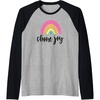 image:imageChoose Joy Gifts for Friends Girlfriends Mom Sisters Raglan Baseball TeeBlackAthletic Heather