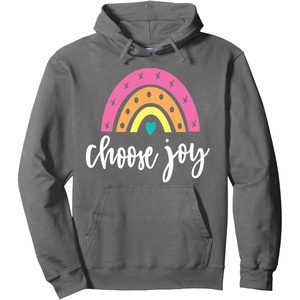 image:imageChoose Joy Gift for Women Girls Sisters Friends Pullover HoodieAsphalt Grey