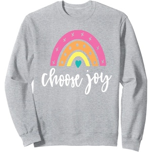 image:imageChoose Joy Gift for Women Girls Sisters Friends SweatshirtHeather Grey