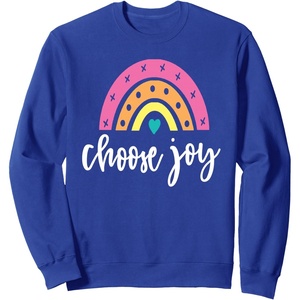 image:imageChoose Joy Gift for Women Girls Sisters Friends SweatshirtRoyal Blue