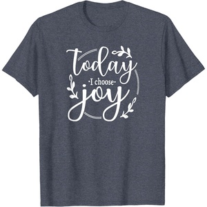 image:imageToday I ChooseGreat gift for Christian and Religious Women TShirtHeather Blue