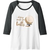 image:imageAlways Wash You Balls  Golf Gift Raglan Baseball TeeDark Heather GreyWhite
