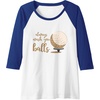 image:imageAlways Wash You Balls  Golf Gift Raglan Baseball TeeRoyal BlueWhite