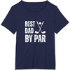 image:imageFunny Best Dad By Par Golf Gift TShirtNavy Blue