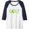 image:imageGolf  Golf Gift Raglan Baseball TeeNavy BlueWhite