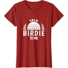 image:imageTalk Birdie To Me  Golf Gift TShirtCranberry Red