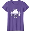 image:imageTalk Birdie To Me  Golf Gift TShirtPurple Heather
