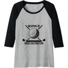 image:imageWeapons Of Grass Destruction  Golf Gift Raglan Baseball TeeBlackAthletic Heather