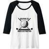 image:imageWeapons Of Grass Destruction  Golf Gift Raglan Baseball TeeBlackWhite