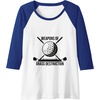 image:imageWeapons Of Grass Destruction  Golf Gift Raglan Baseball TeeRoyal BlueWhite