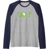 image:imageGolf  Golf Gift Raglan Baseball TeeNavy BlueAthletic Heather