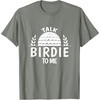 image:imageTalk Birdie To Me  Golf Gift TShirtOlive Heather