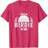 image:imageTalk Birdie To Me  Golf Gift TShirtRed Heather