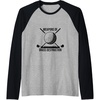 image:imageWeapons Of Grass Destruction  Golf Gift Raglan Baseball TeeBlackAthletic Heather