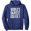 image:imageWorlds Okayest Golfer  Great Gift for Golfers Pullover HoodieNavy Blue