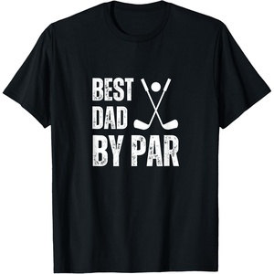 image:imageFunny Best Dad By Par Golf Gift TShirtBlack