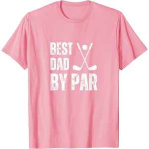 image:imageFunny Best Dad By Par Golf Gift TShirtPink