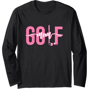 image:imageGolf Mom  Golf Gift Long Sleeve TShirtBlack