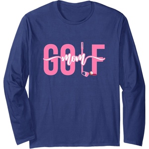 image:imageGolf Mom  Golf Gift Long Sleeve TShirtNavy Blue
