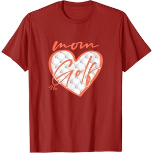 image:imageMom Golf  Golf Gift TShirtCranberry Red