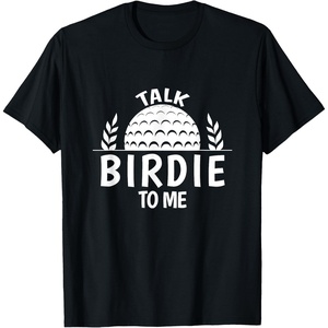 image:imageTalk Birdie To Me  Golf Gift TShirtBlack