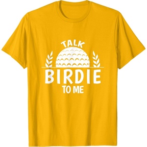 image:imageTalk Birdie To Me  Golf Gift TShirtGolden Yellow