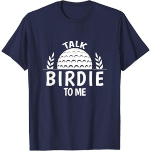 image:imageTalk Birdie To Me  Golf Gift TShirtNavy Blue