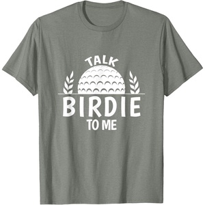 image:imageTalk Birdie To Me  Golf Gift TShirtOlive Heather