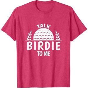 image:imageTalk Birdie To Me  Golf Gift TShirtRed Heather