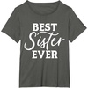image:imageBest Sister Ever  Great gift for Sister Friend amp More TShirtAsphalt Grey