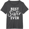 image:imageBest Sister Ever  Great gift for Sister Friend amp More TShirtDark Heather Grey