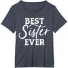 image:imageBest Sister Ever  Great gift for Sister Friend amp More TShirtHeather Blue
