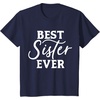 image:imageBest Sister Ever  Great gift for Sister Friend amp More TShirtNavy Blue
