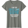 image:imageI Am The Crazy Fun Sister  Sister Gifts TShirtOlive Heather
