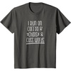 image:imageI Run on Coffee Chaos and Cuss Words Gift for Women TShirtAsphalt Grey
