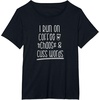 image:imageI Run on Coffee Chaos and Cuss Words Gift for Women TShirtBlack