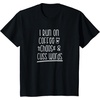 image:imageI Run on Coffee Chaos and Cuss Words Gift for Women TShirtBlack