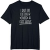 image:imageI Run on Coffee Chaos and Cuss Words Gift for Women TShirtBlack