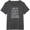 image:imageI Run on Coffee Chaos and Cuss Words Gift for Women TShirtDark Heather Grey