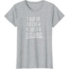 image:imageI Run on Coffee Chaos and Cuss Words Gift for Women TShirtHeather Grey