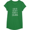 image:imageI Run on Coffee Chaos and Cuss Words Gift for Women TShirtKelly Green