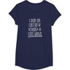 image:imageI Run on Coffee Chaos and Cuss Words Gift for Women TShirtNavy Blue