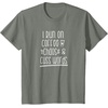 image:imageI Run on Coffee Chaos and Cuss Words Gift for Women TShirtOlive Heather