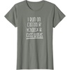 image:imageI Run on Coffee Chaos and Cuss Words Gift for Women TShirtOlive Heather