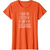 image:imageI Run on Coffee Chaos and Cuss Words Gift for Women TShirtOrange