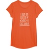 image:imageI Run on Coffee Chaos and Cuss Words Gift for Women TShirtOrange