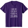 image:imageI Run on Coffee Chaos and Cuss Words Gift for Women TShirtPurple
