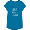 image:imageI Run on Coffee Chaos and Cuss Words Gift for Women TShirtSapphire Blue