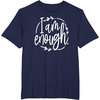 image:imageI am Enough Great gift for Christian and Religious Women TShirtNavy Blue