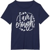 image:imageI am Enough Great gift for Christian and Religious Women TShirtNavy Blue